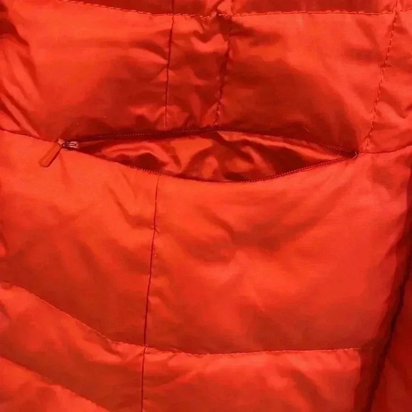 [M]Betty  Barclay Women Orange Mid Length Puffer Down jacket - Picture 5 of 10